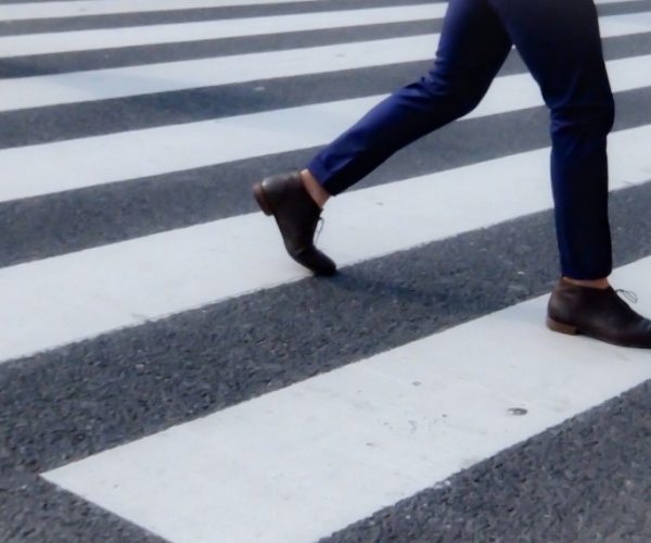 Pedestrian Hurt in Crosswalk by Motorcycle